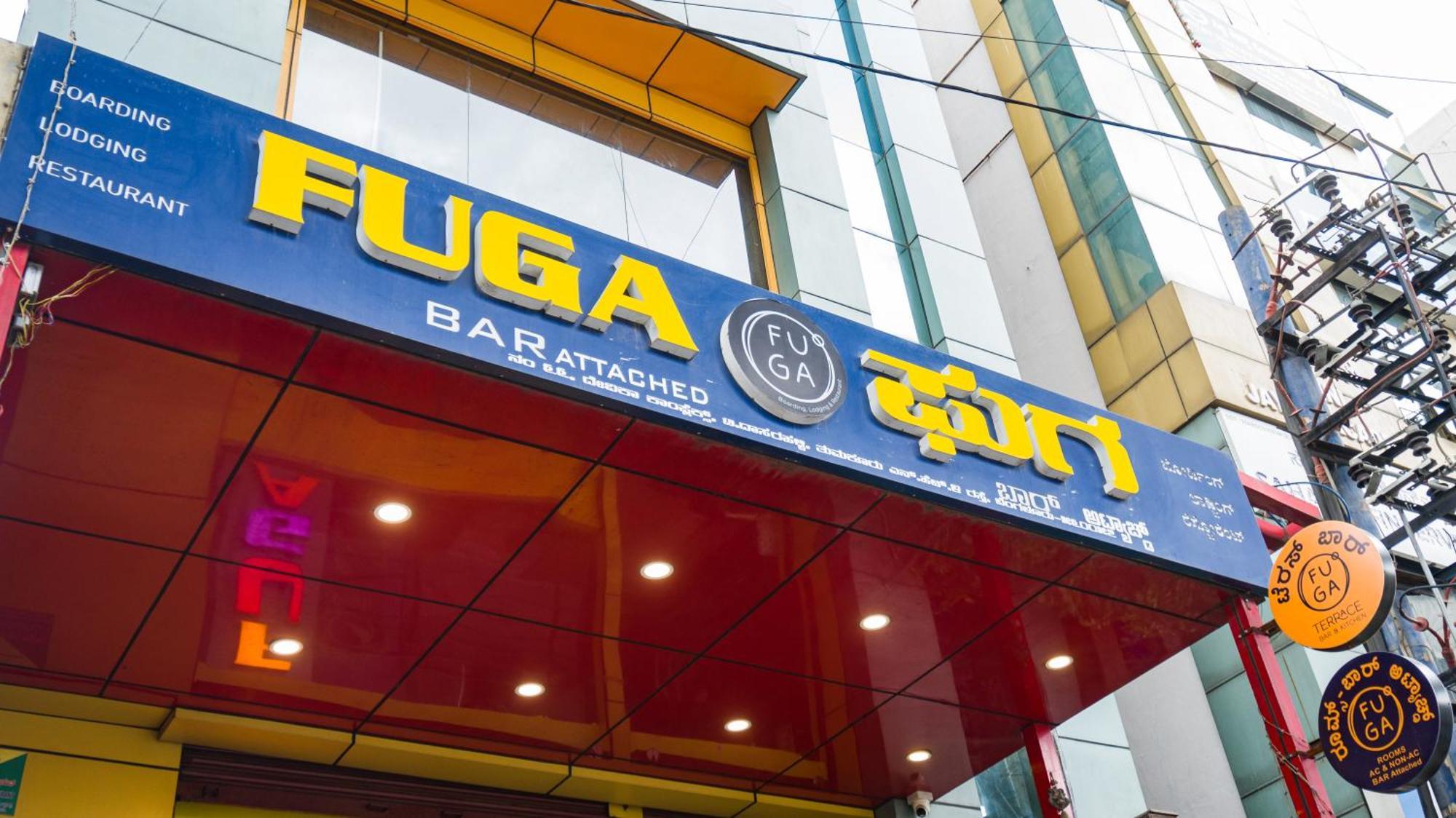 Fuga Boarding Lodging & Restaurant Bangalore Bagian luar foto